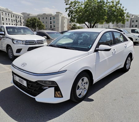 Rent Hyundai Accent 2024 in Dubai