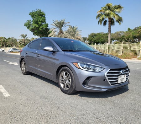Rent Hyundai Elantra 2017 in Dubai