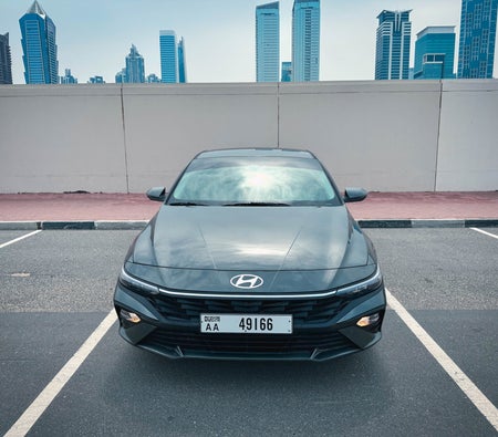 Rent Hyundai Elantra 2024 in Dubai