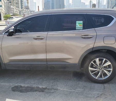 Rent Hyundai Santa Fe 2019 in Dubai