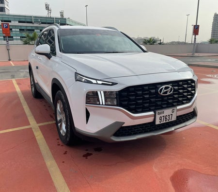 Rent Hyundaik Santa Fe 2022 in Abu Dhabi