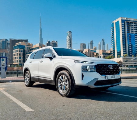 Rent Hyundai Santa Fe 2023 in Dubai