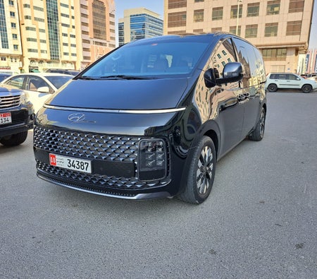 Rent Hyundai Staria 9S 2023 in Abu Dhabi