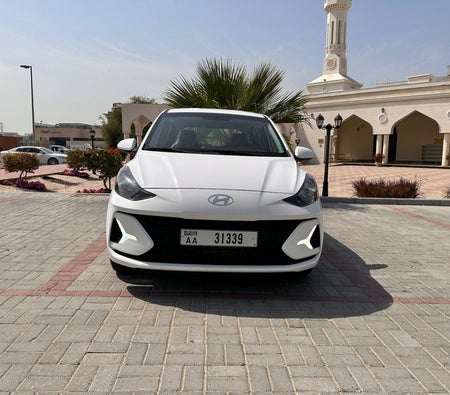 Huur Hyundai i10 Grand 2024 in Dubai
