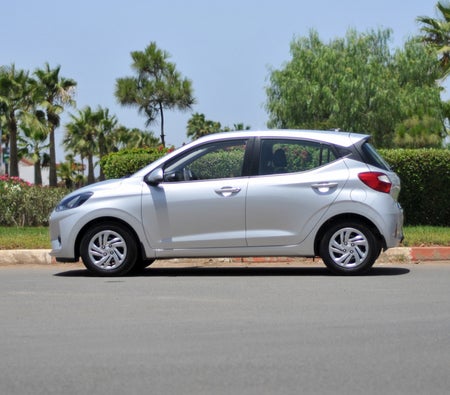 Rent Hyundai i10 2023 in Agadir