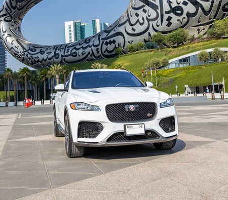 Rent Jaguar F Pace 2021 in Dubai