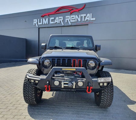 Rent Jeep Wrangler Unlimited Rubicon 4xe 2022 in Dubai