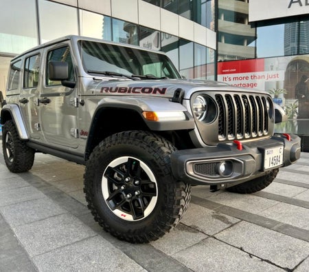 Rent Jeep Wrangler Rubicon 2021 in Dubai