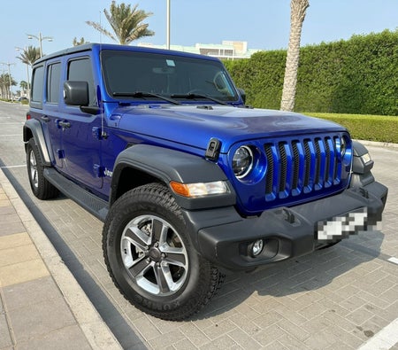 Location Jeep Wrangler édition spéciale 2019 dans Dubai