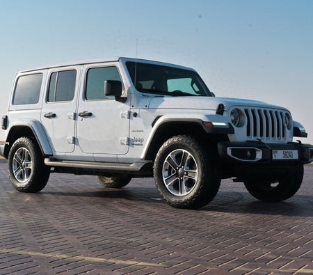 Jeep Wrangler Unlimited Sahara Edition Price in Dubai - SUV Hire Dubai - Jeep Rentals