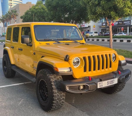 Rent Jeep Wrangler Unlimited Sahara Edition 2021 in Abu Dhabi
