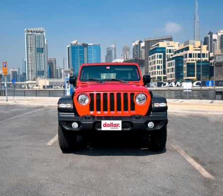 Rent Jeep Wrangler 2022 in Fujairah