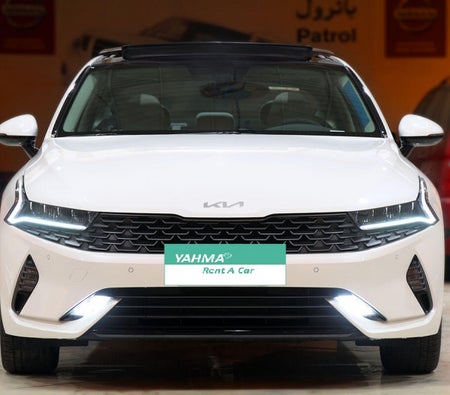 Rent Kia K5 2022 in Riyadh