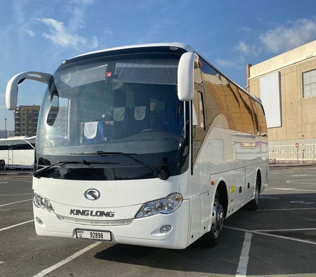 Rent King Long 35 Seater Bus 2020 in Dubai