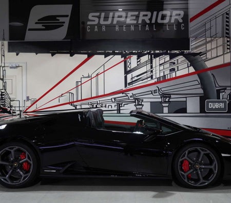 Kira Lamborghini Huracan Evo Spyder 2022 içinde Ras Al Khaimah