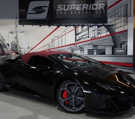 Kira Lamborghini Huracan Evo Spyder 2022 içinde Ras Al Khaimah