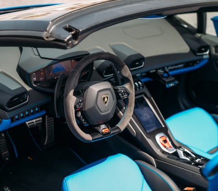Rent Lamborghini Evo Spyder 2020 in Dubai