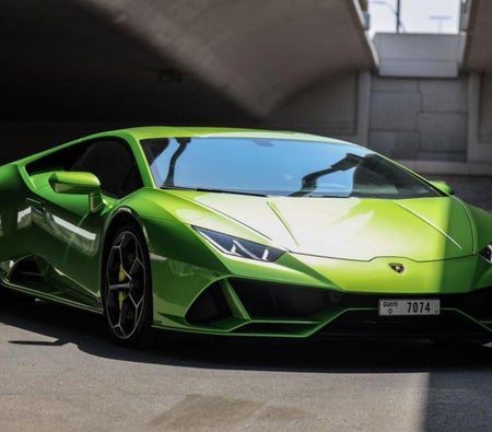 Rent Lamborghini Huracan Evo Coupe 2022 in Dubai