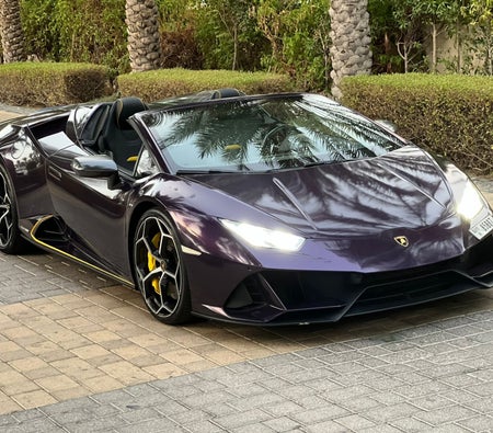 Kira Lamborghini Huracan Evo Spyder 2021 içinde Dubai