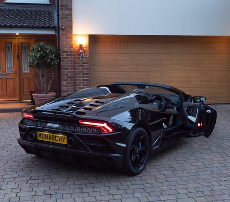 Affitto Lamborghini Huracán Evo Spyder 2021 in Londra