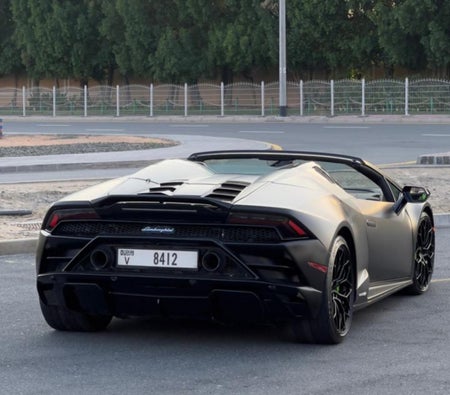 Kira Lamborghini Huracan Evo Spyder 2021 içinde Dubai