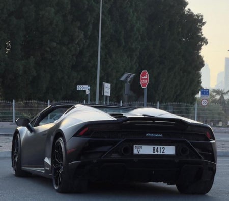 Affitto Lamborghini Huracán Evo Spyder 2021 in Dubai
