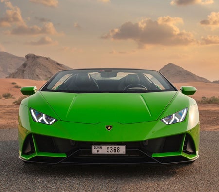 Affitto Lamborghini Huracán Evo Spyder 2022 in Abu Dhabi