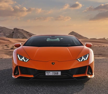 Alquilar Lamborghini Huracán Evo Coupé 2021 en Dubai