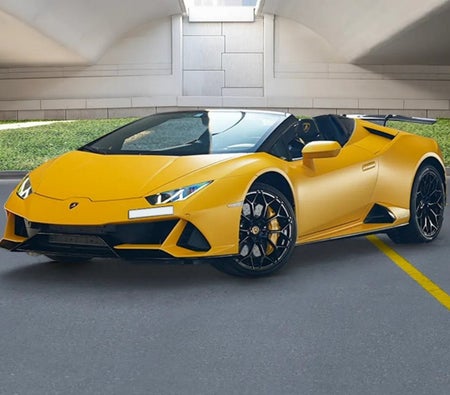 Alquilar Lamborghini Huracán Evo Coupé Spyder 2024 en Dubai