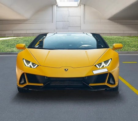 Location Lamborghini Huracan Evo Coupé Spyder 2024 dans Dubai