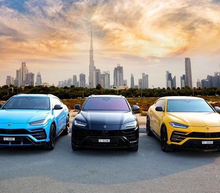 Huur Lamborghini Urus Pearl-capsule 2021 in Dubai