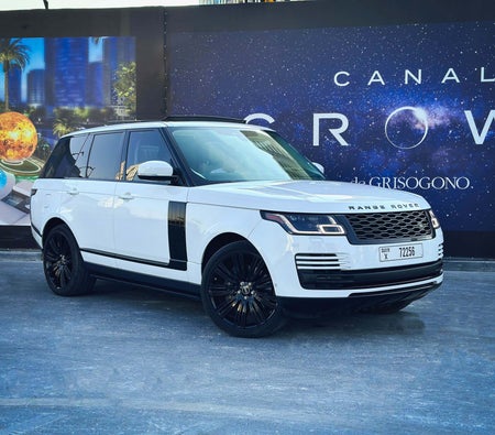 Miete Landrover Range Rover Vogue Autobiographie V8 2021 in Dubai