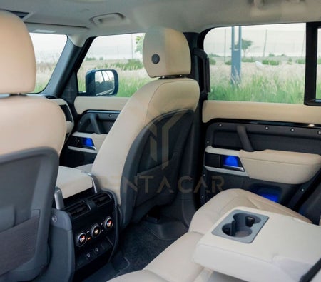 Rent Land Rover Defender V4 2023 in Dubai