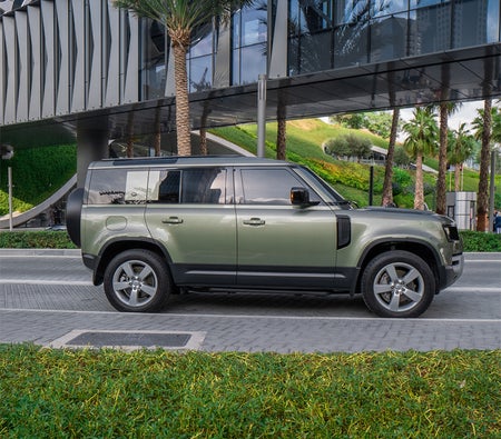 Rent Land Rover Defender V6 2022 in Dubai