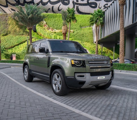 Rent Land Rover Defender V6 2022 in Abu Dhabi