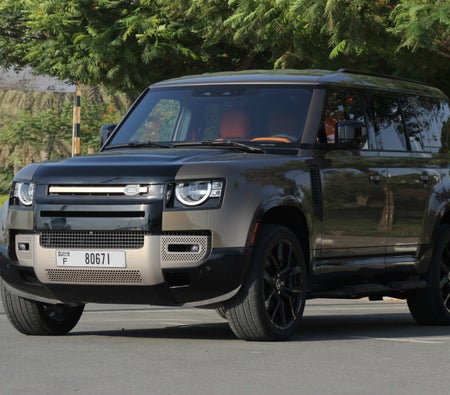 Rent Land Rover Defender V6 2022 in Dubai