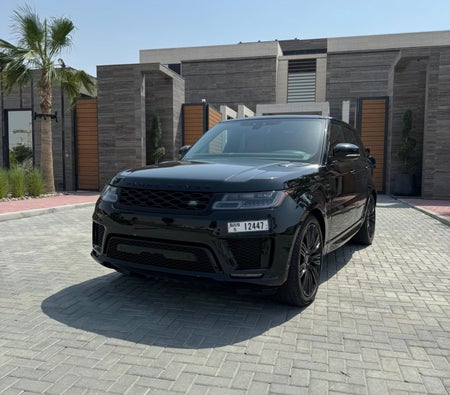 Miete Landrover Range Rover Sport HSE V8 2022 in Dubai