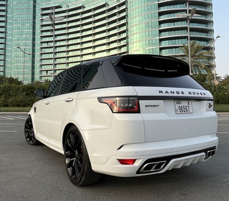 Land Rover Range Rover Sport HST Price in Dubai - SUV Hire Dubai - Land Rover Rentals