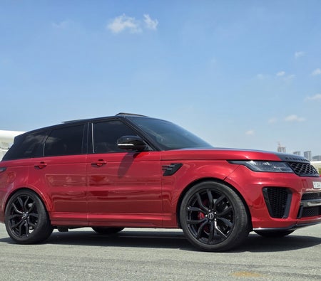 Rent Land Rover Range Rover Sport SVR 2019 in Dubai