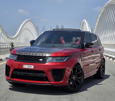 Miete Landrover Range Rover Sport SVR 2019 in Dubai