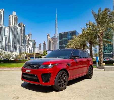 Rent Land Rover Range Rover Sport SVR 2019 in Riyadh