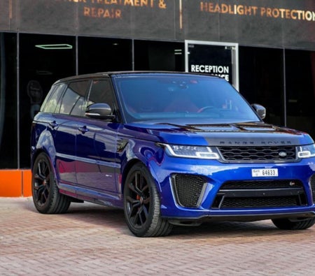 Alquilar Land Rover Range Rover Sport SVR 2020 en Dubai