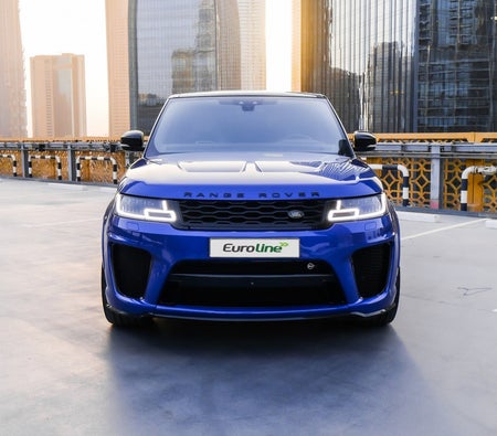 Rent Land Rover Range Rover Sport SVR 2020 in Sharjah
