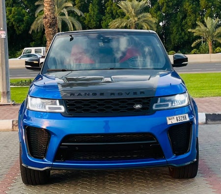 Rent Land Rover Range Rover Sport SVR 2021 in Dubai