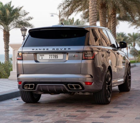 Miete Landrover Range Rover Sport SVR 2021 in Dubai