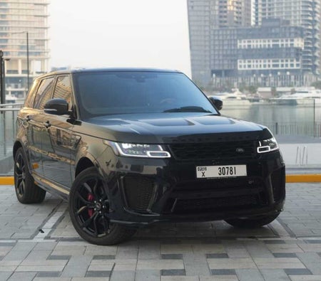 Rent Land Rover Range Rover Sport SVR 2022 in Dubai