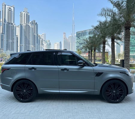 Rent Land Rover Range Rover Sport Supercharged V8 2022 in Dubai