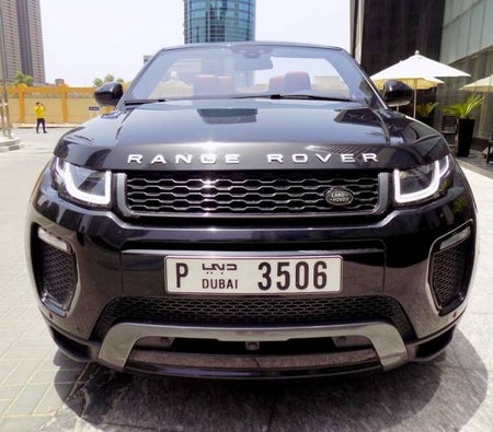 Rent Land Rover Range Rover Evoque Convertible 2017 in Abu Dhabi