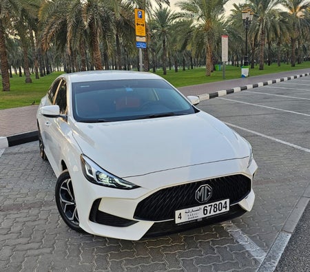 Rent MG GT Turbo 2024 in Sharjah