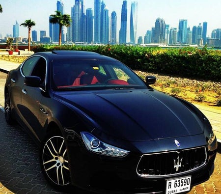 Rent Maserati Ghibli 2016 in Dubai